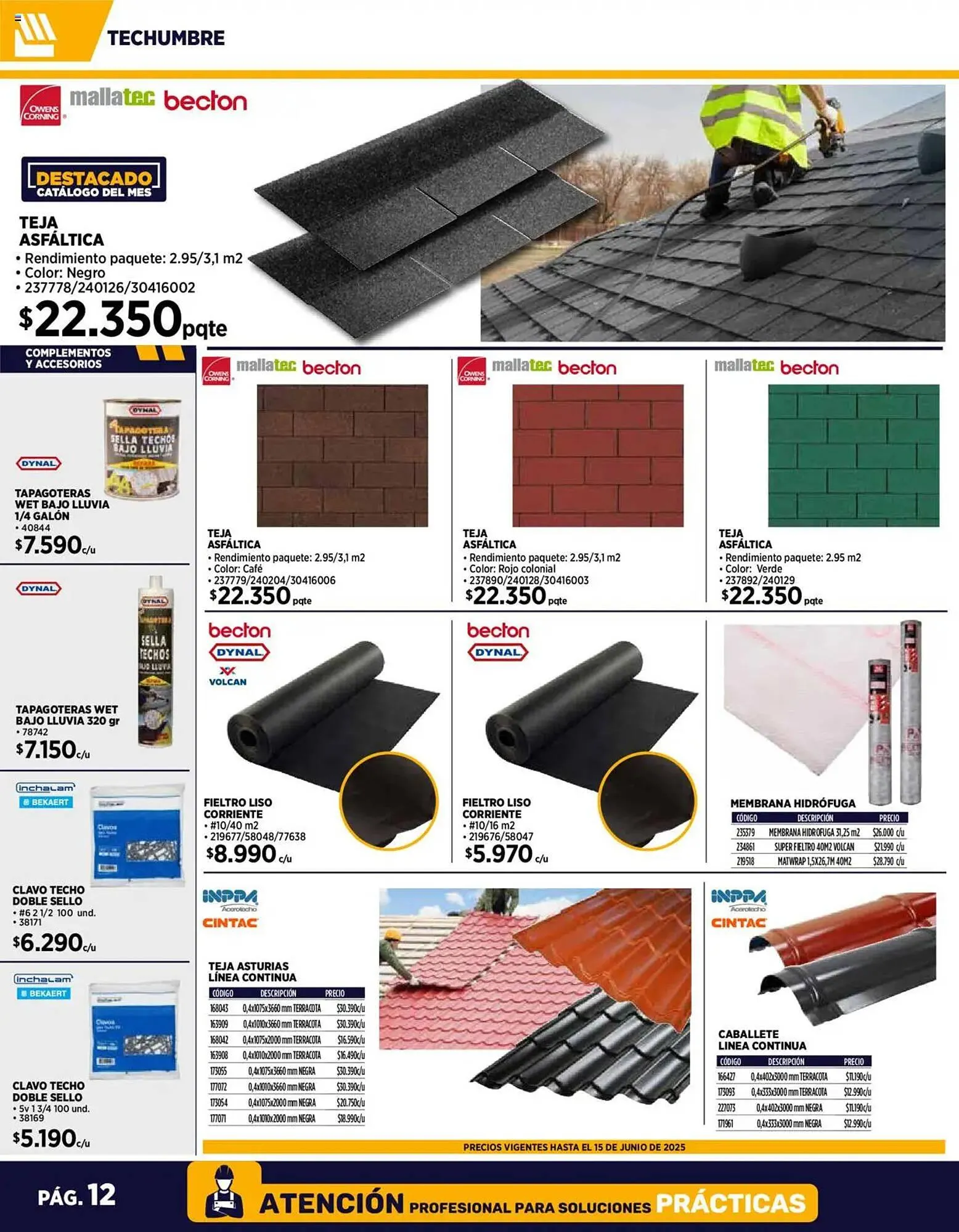 Catálogo de Catálogo Construmart 10 de junio al 3 de julio 2025 - Página 12
