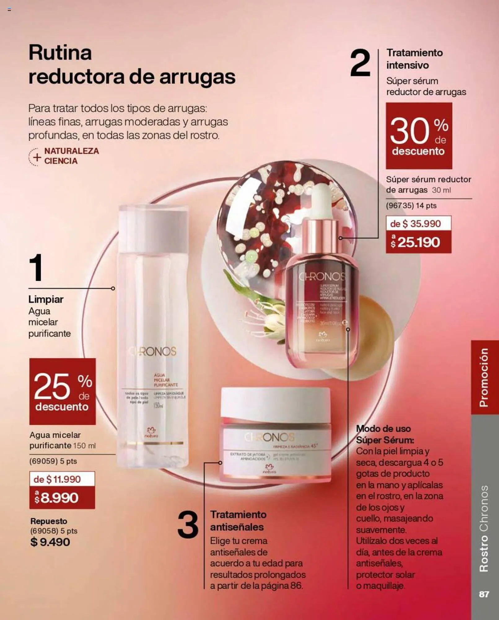 Catálogo de Catálogo Natura 1 de septiembre al 30 de septiembre 2023 - Página 87