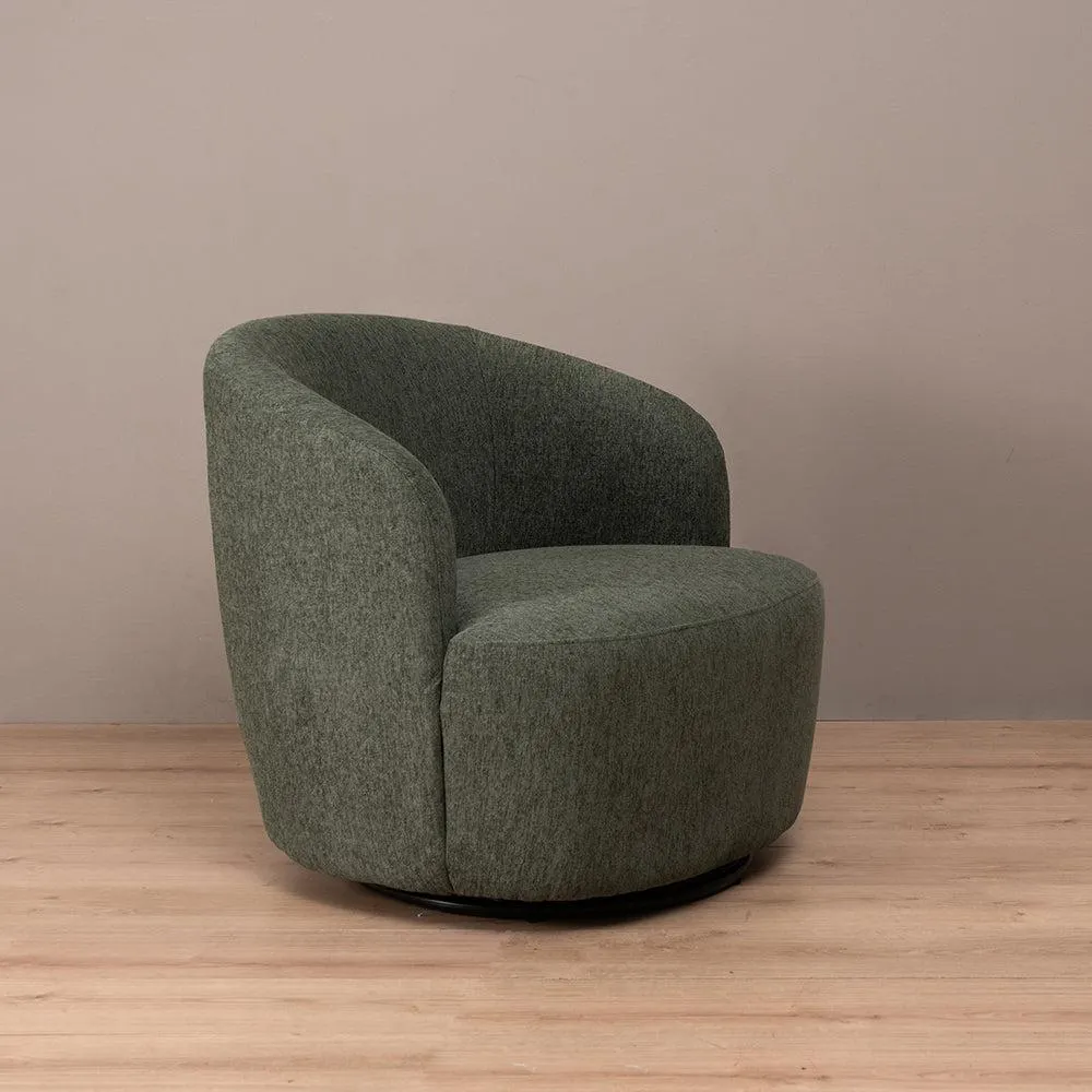 Poltrona Giratoria Caprice Verde