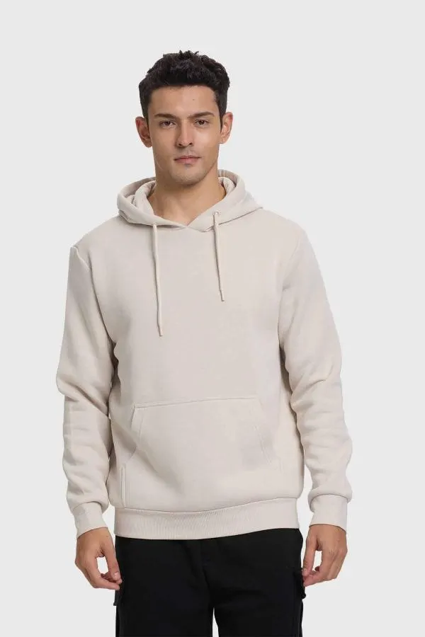 PolerÓn hombre hoodie bÁsico beige ii fsp