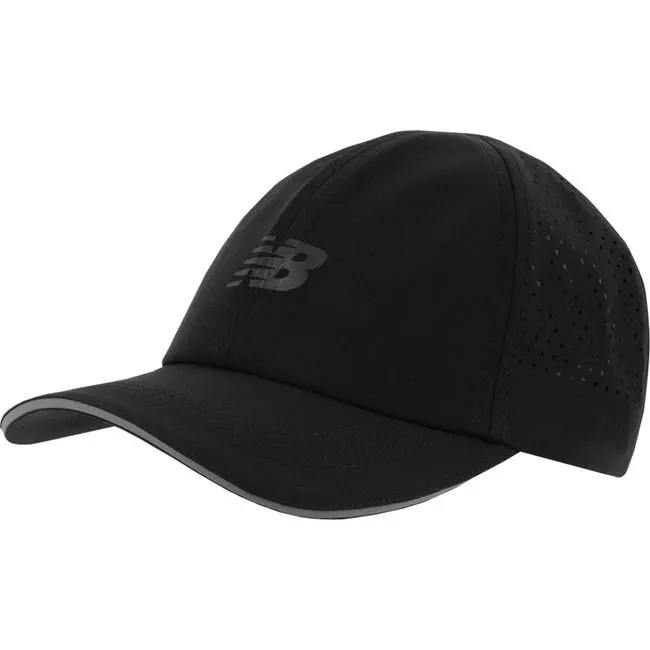 Jockey Running Unisex New Balance 6 Panel Laser Performance Negro