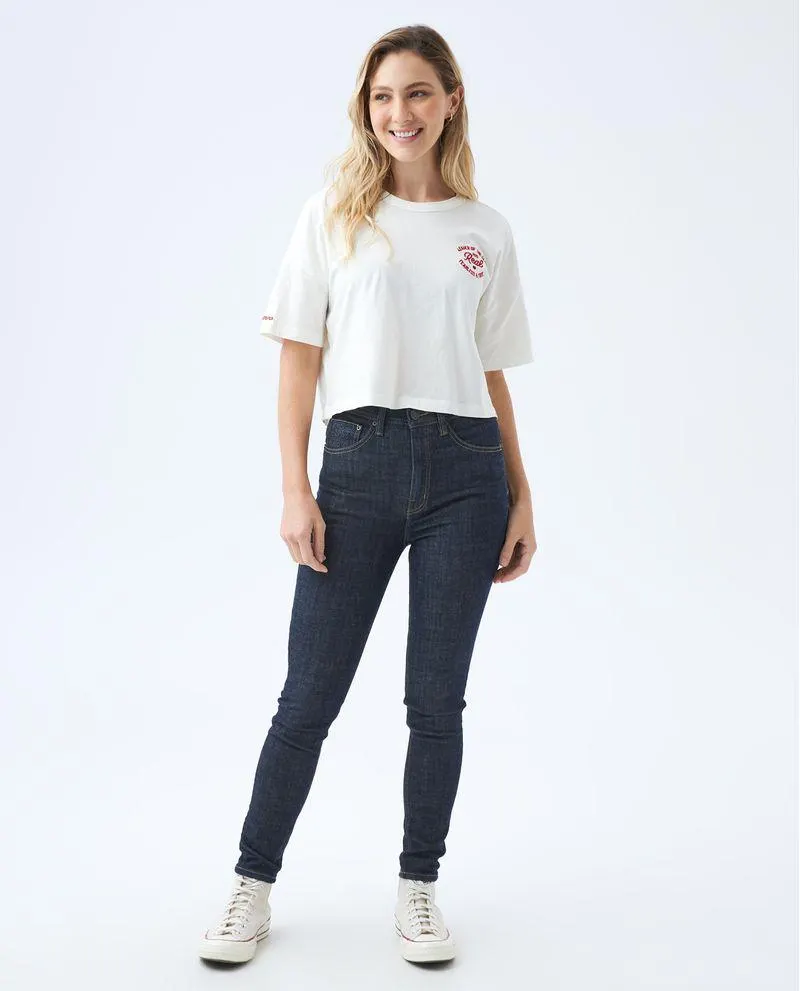 Jean Skinny oscuro para mujer