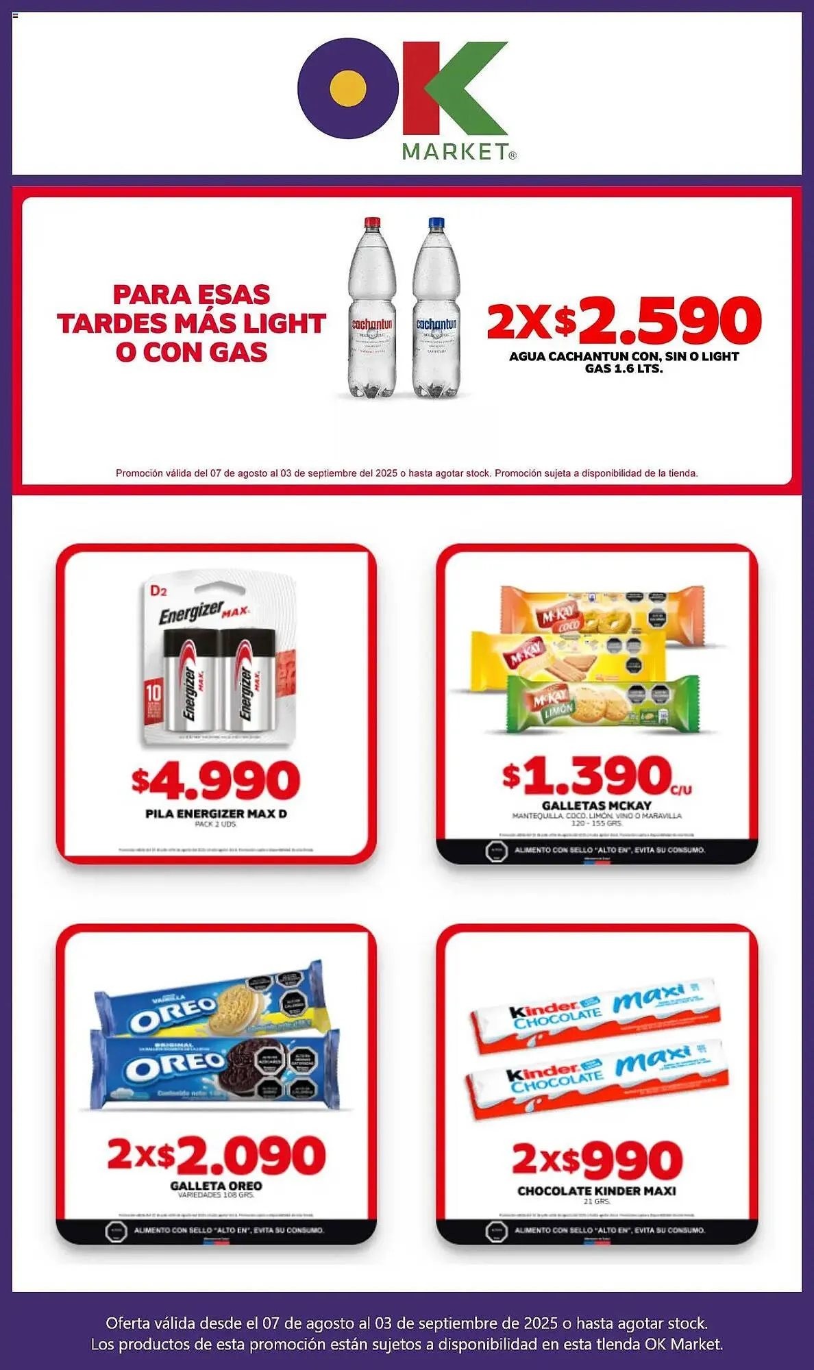 Catálogo de Catálogo OK Market 7 de agosto al 4 de septiembre 2025 - Página 3