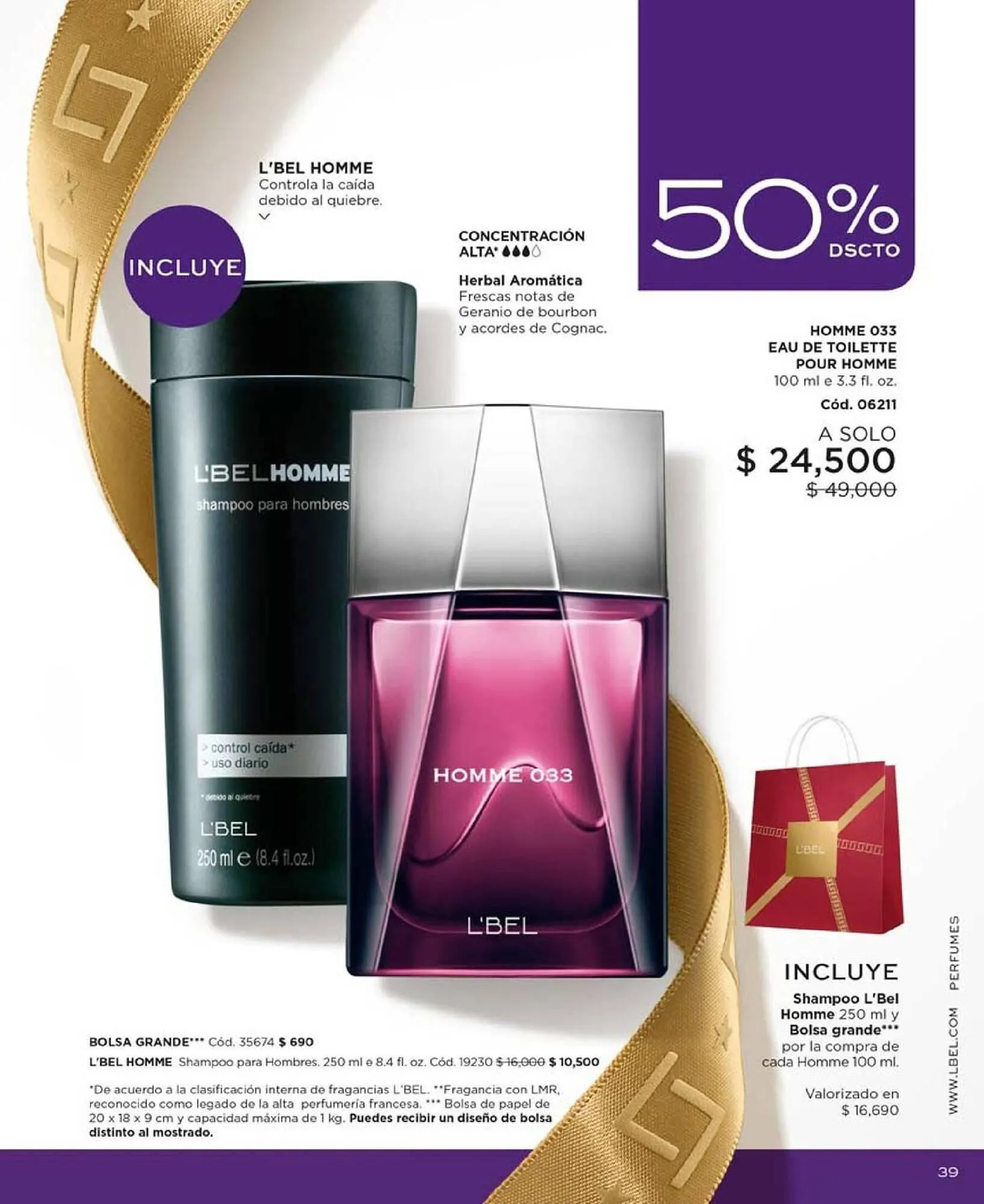 Catálogo de Catálogo L'Bel 19 de octubre al 2 de noviembre 2023 - Página 32