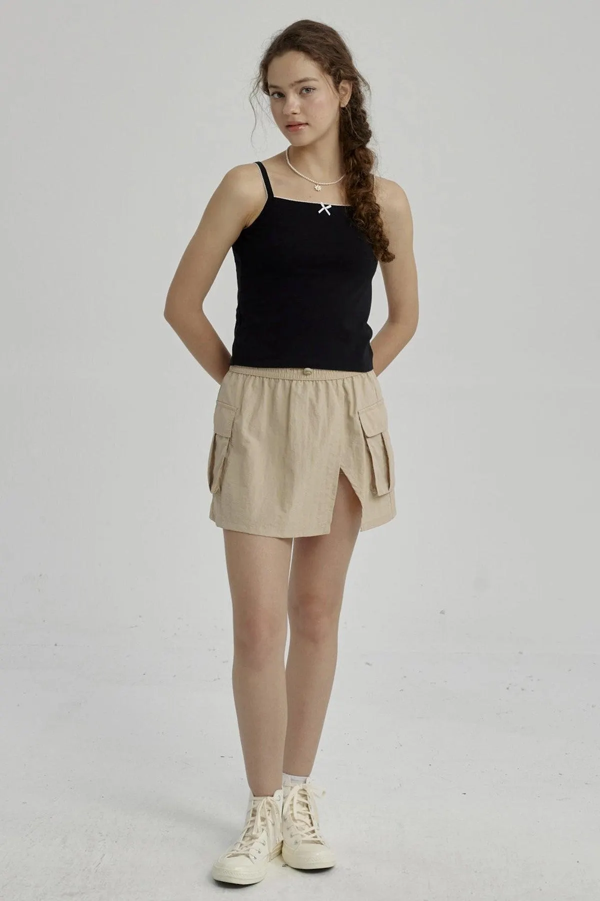 Peto Niña Con Lazo Negro