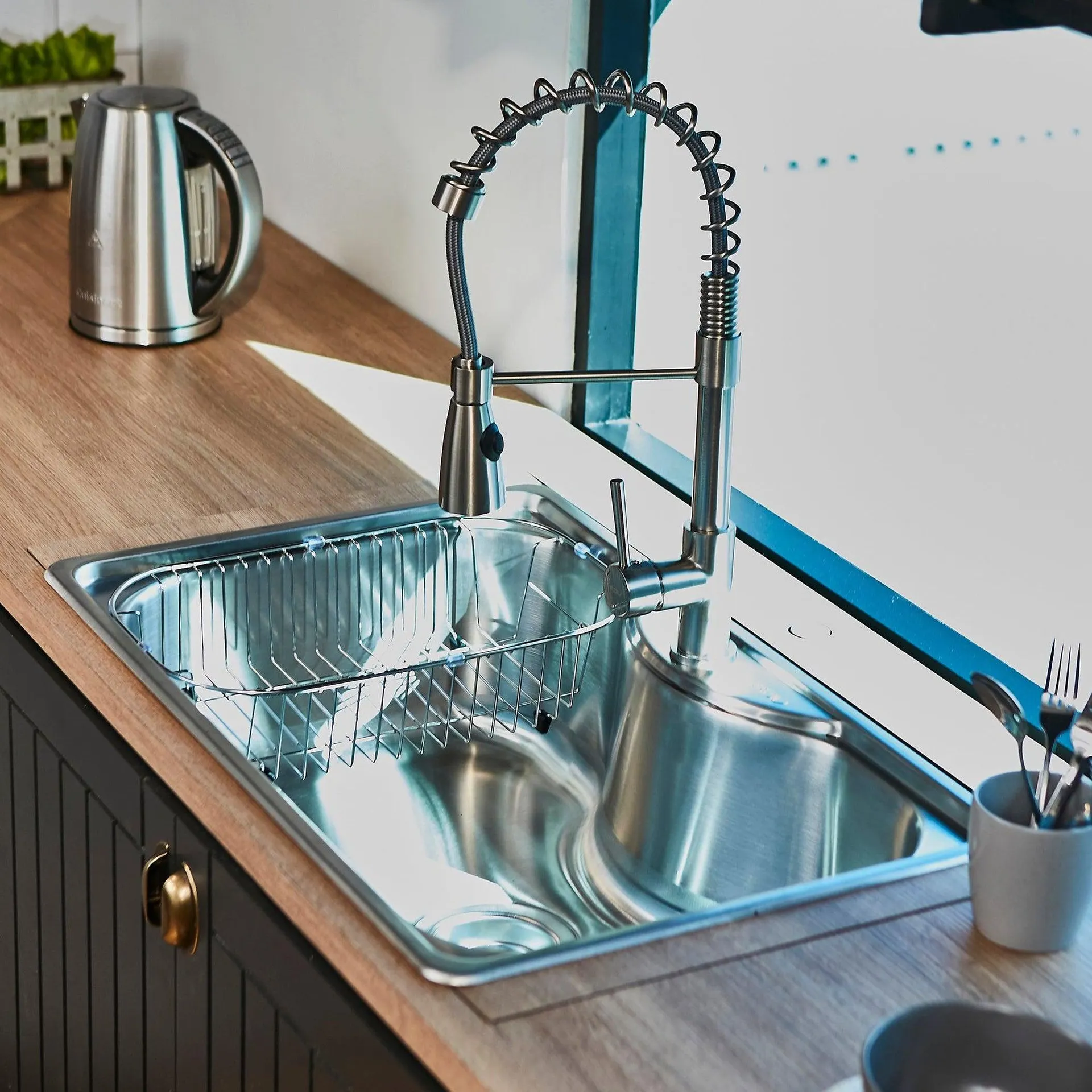 Lavaplatos Sobre Cubierta Acero Inox Acqua 1C FDV