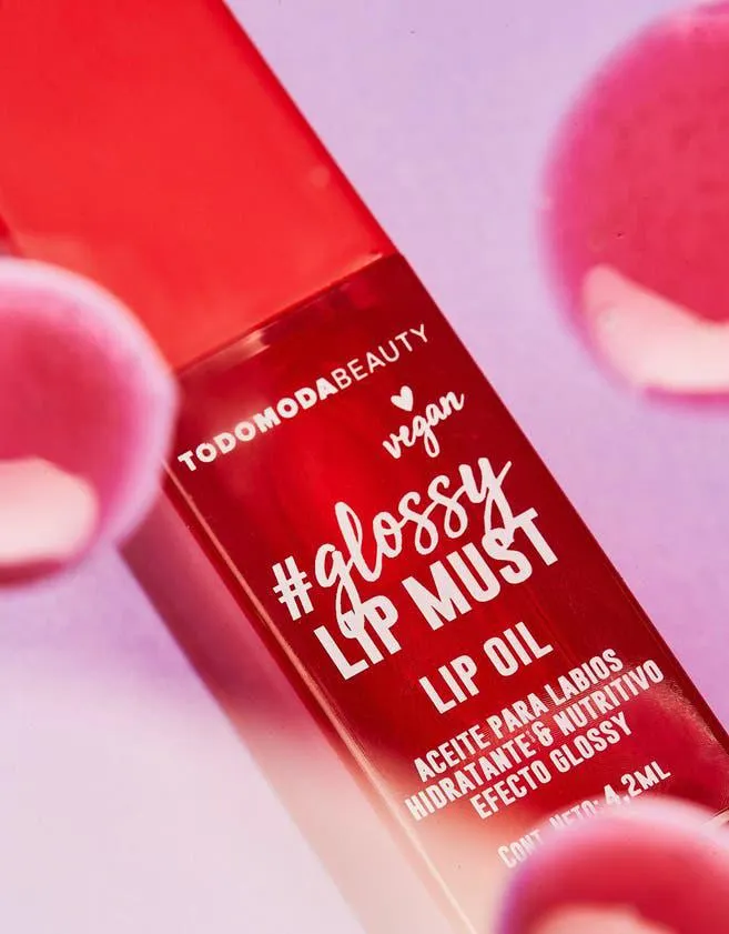 Lip oil hidratante y nutritivo efecto glossy - paradise