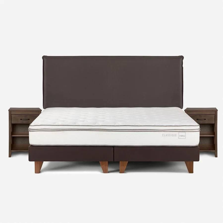 Cama Classique+ King + Muebles Maurice
