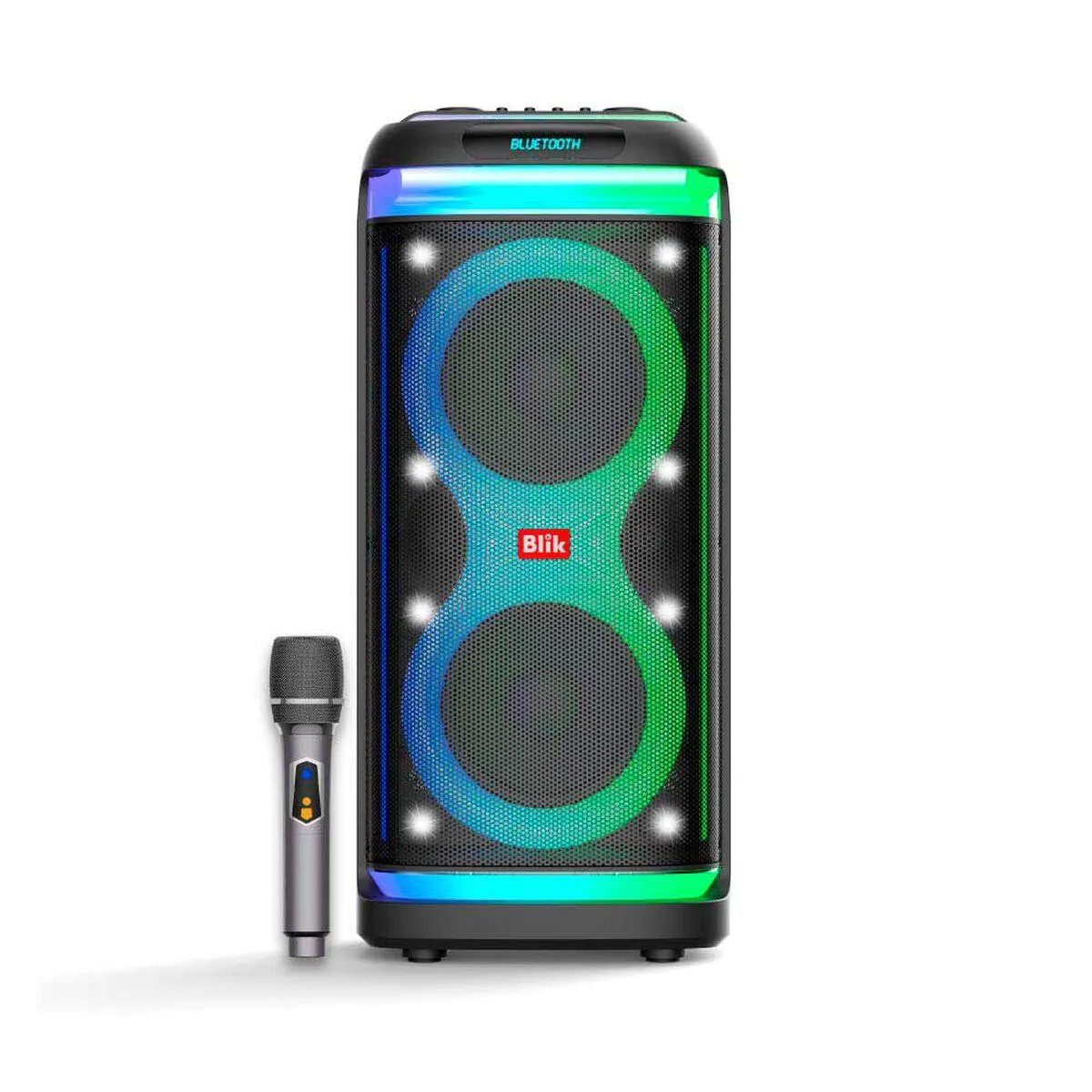 Parlante Bluetooth Blik Lightmax8 Negro