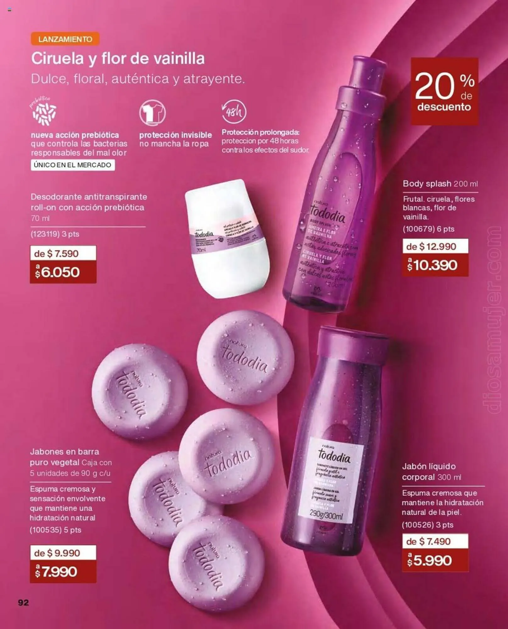 Catálogo de Catálogo Natura 1 de julio al 31 de octubre 2023 - Página 92