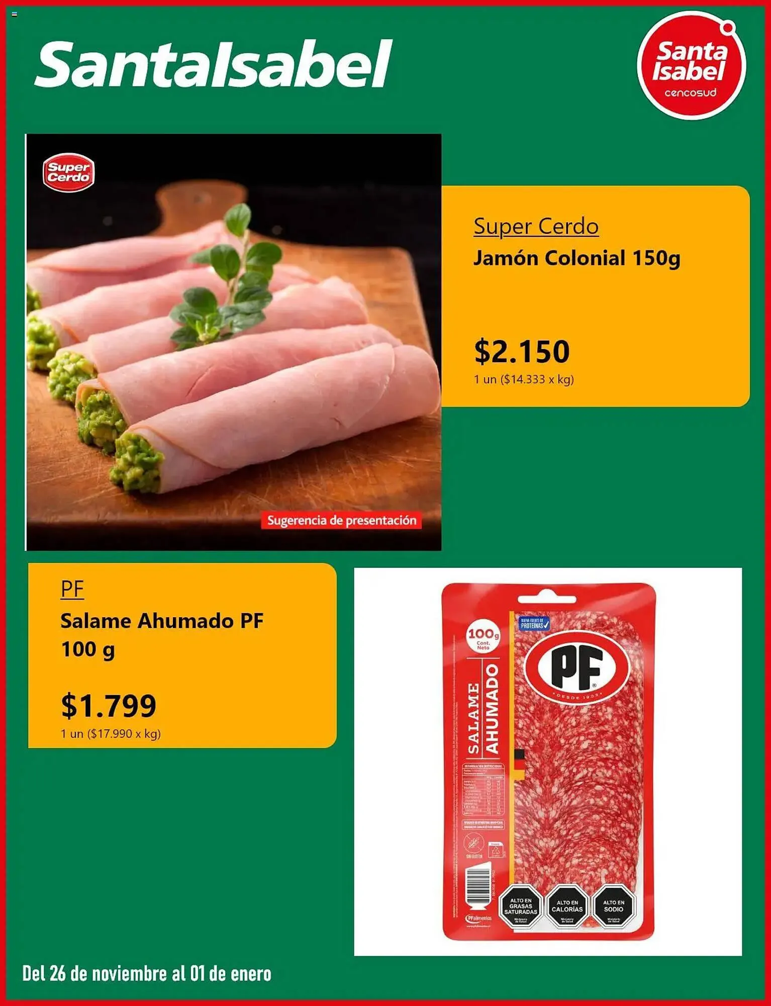 Catálogo de Catálogo Santa Isabel 26 de noviembre al 1 de enero 2025 - Página 5