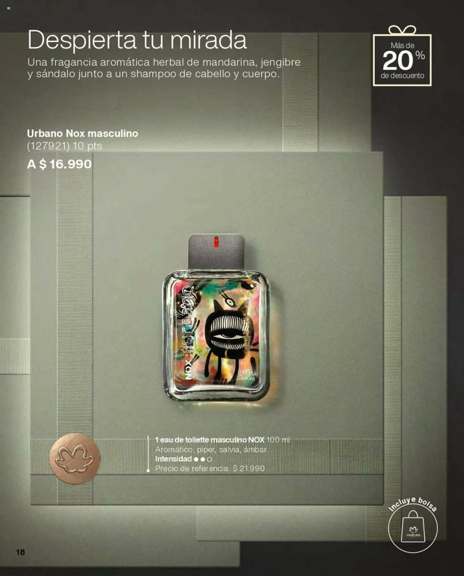 Catálogo de Catálogo Natura 1 de septiembre al 30 de septiembre 2023 - Página 18