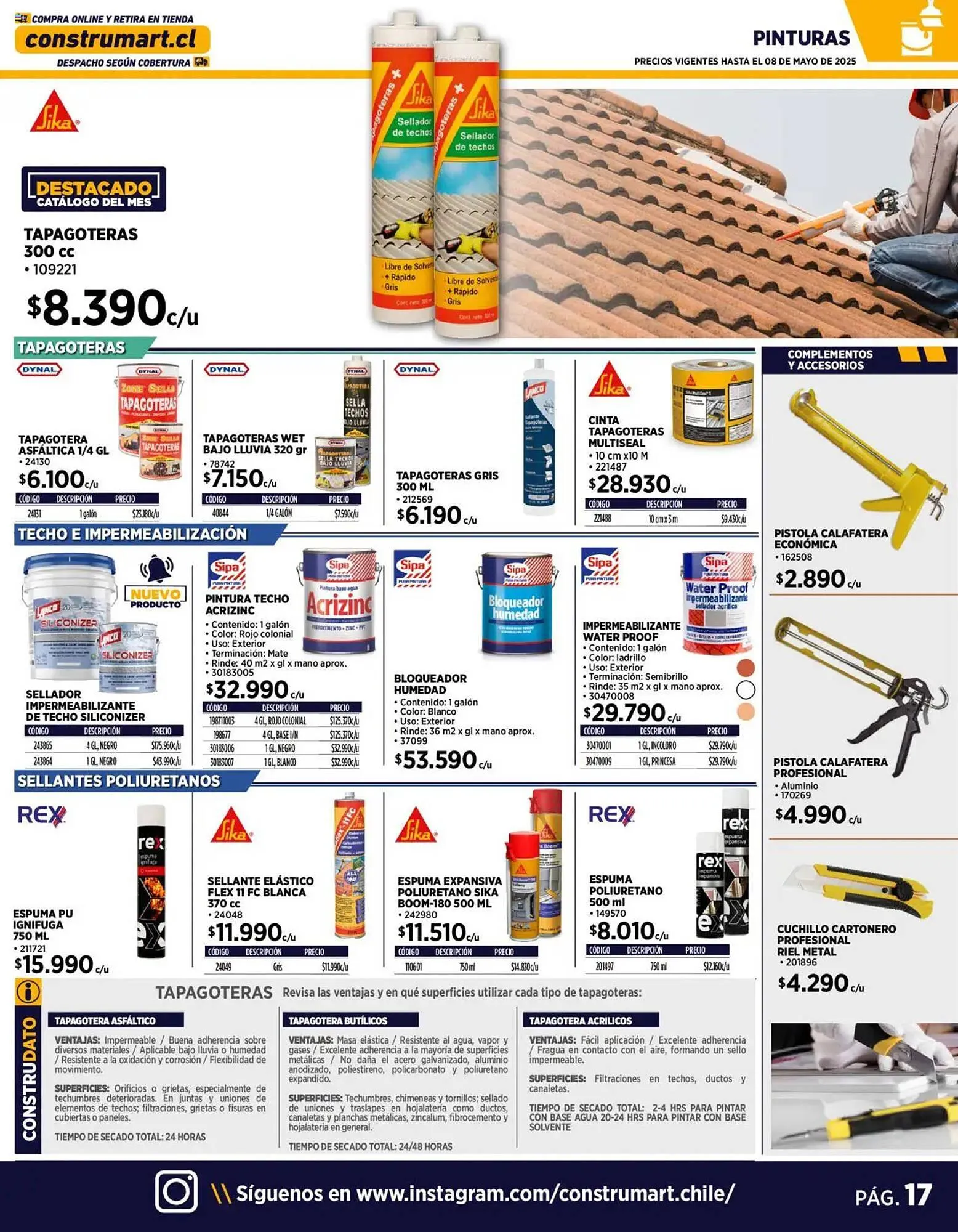 Catálogo de Catálogo Construmart 1 de mayo al 31 de mayo 2025 - Página 15