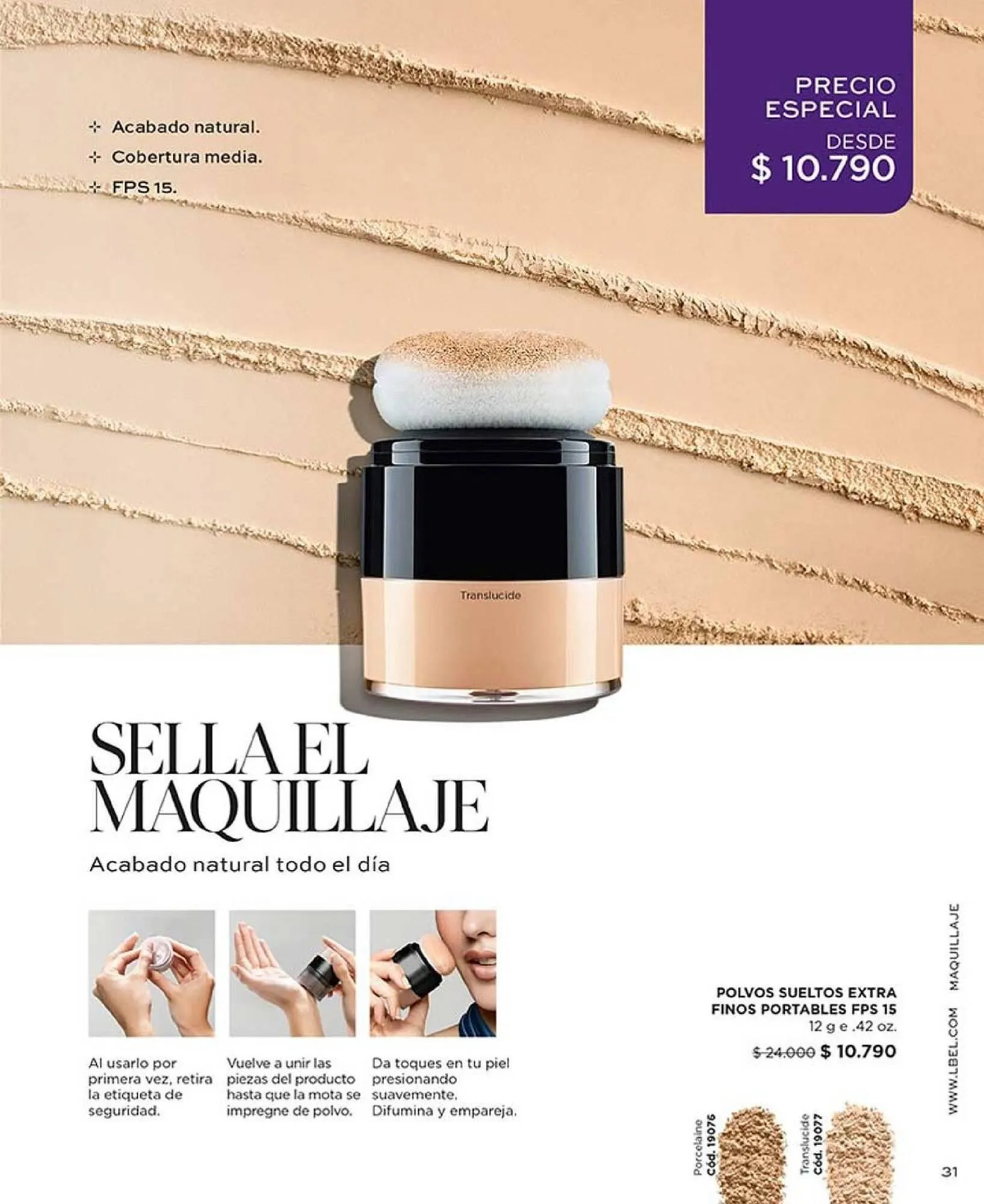 Catálogo de Catálogo L'Bel 4 de marzo al 31 de marzo 2025 - Página 31