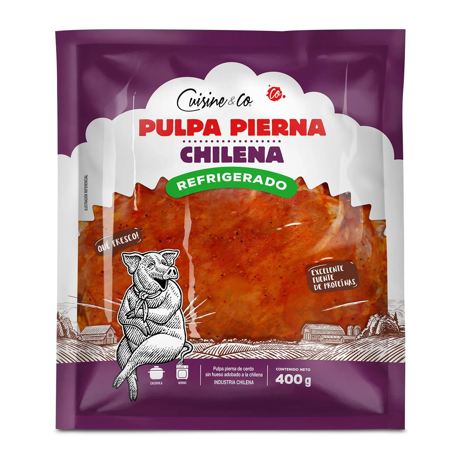 Pulpa Pierna Chilena Cuisine & Co 400 g