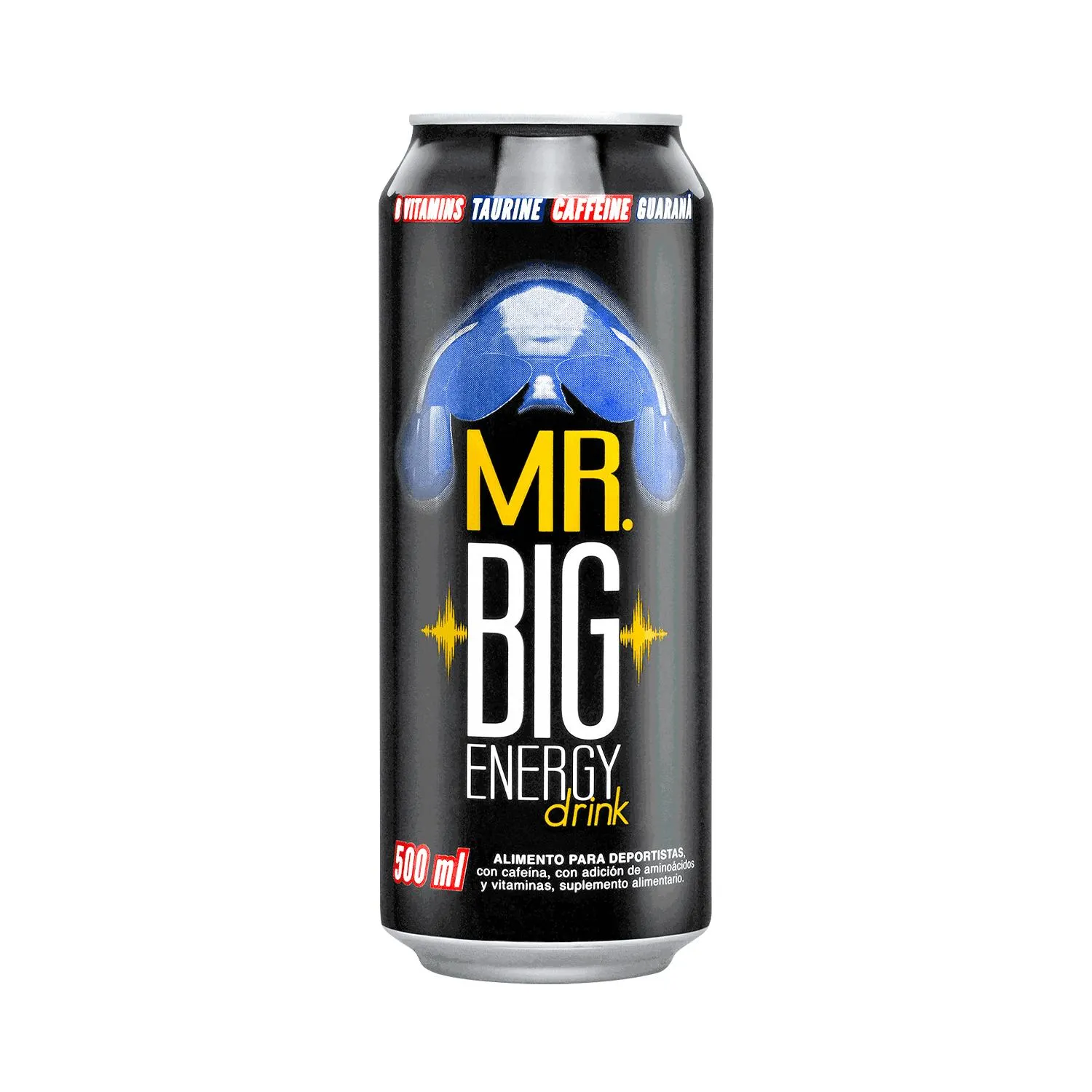 Bebida Energética Mr. Big Lata, 500ml.