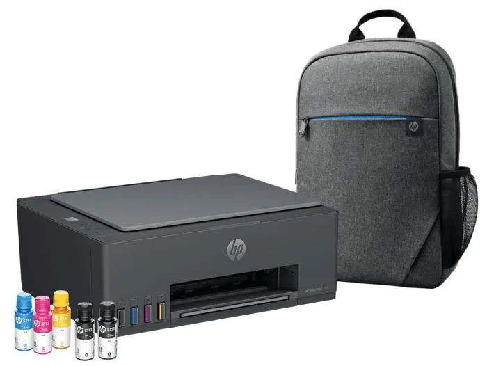 Impresora Todo-en-Uno HP Smart Tank 581 + Mochila HP Prelude 15.6"