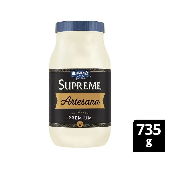 Mayonesa Hellmanns Artesana Frasco 735 gr