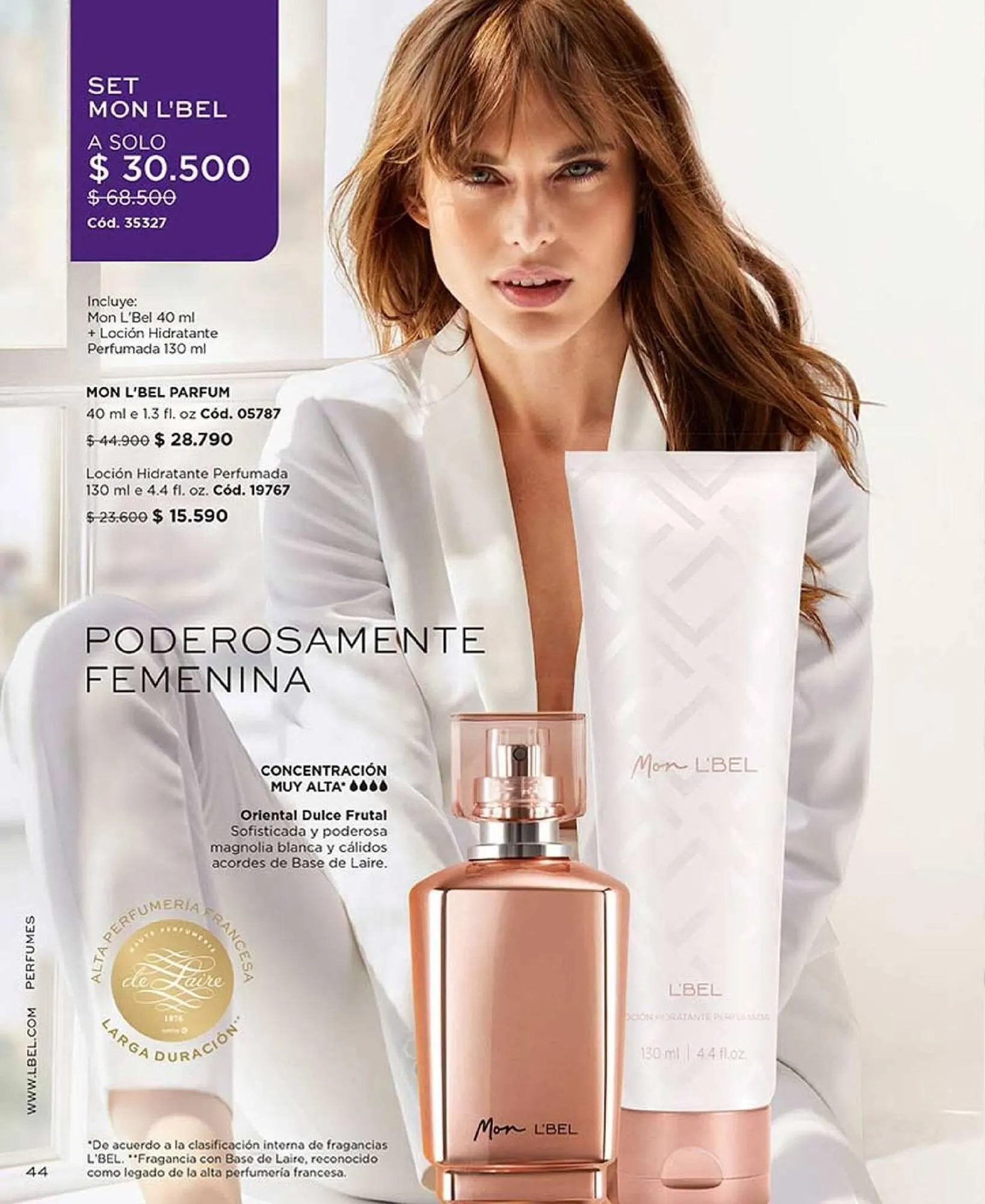 Catálogo de Catálogo L'Bel 12 de febrero al 31 de marzo 2025 - Página 44