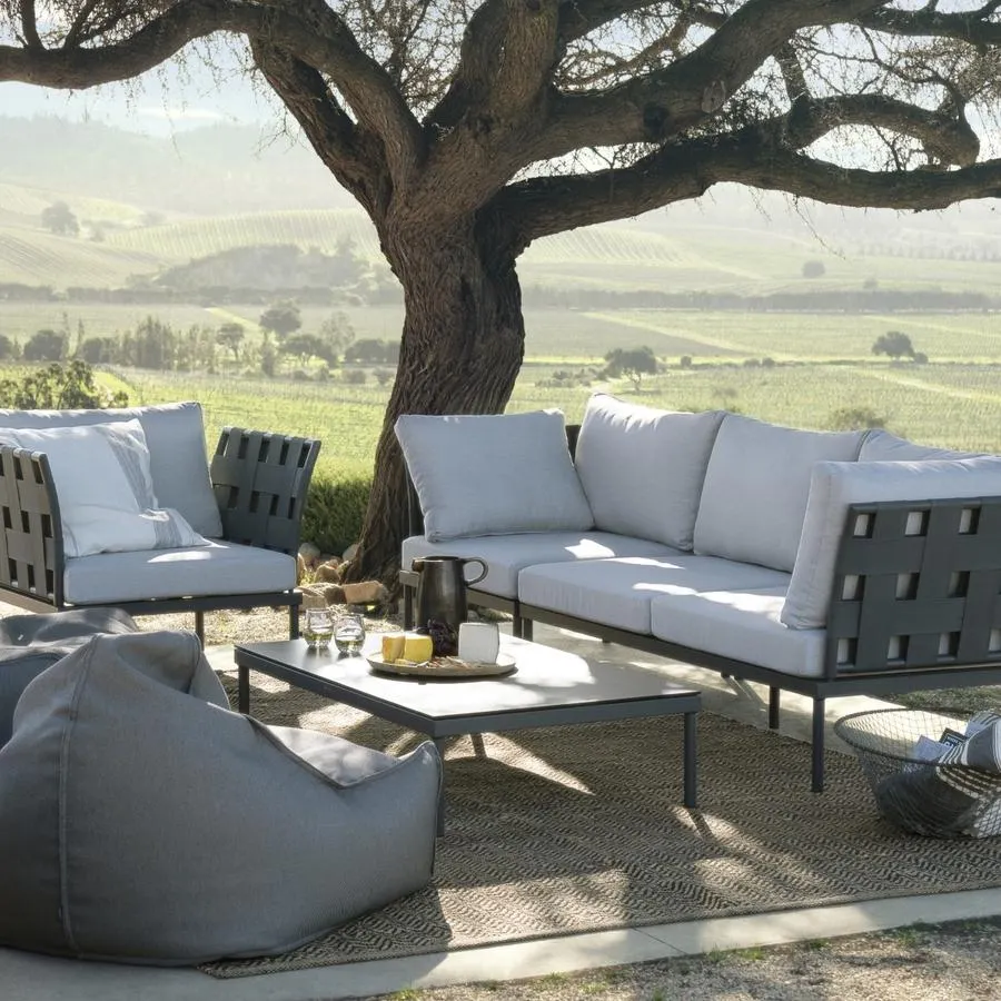 Set Seccional de Terraza Sicilia 3 Piezas