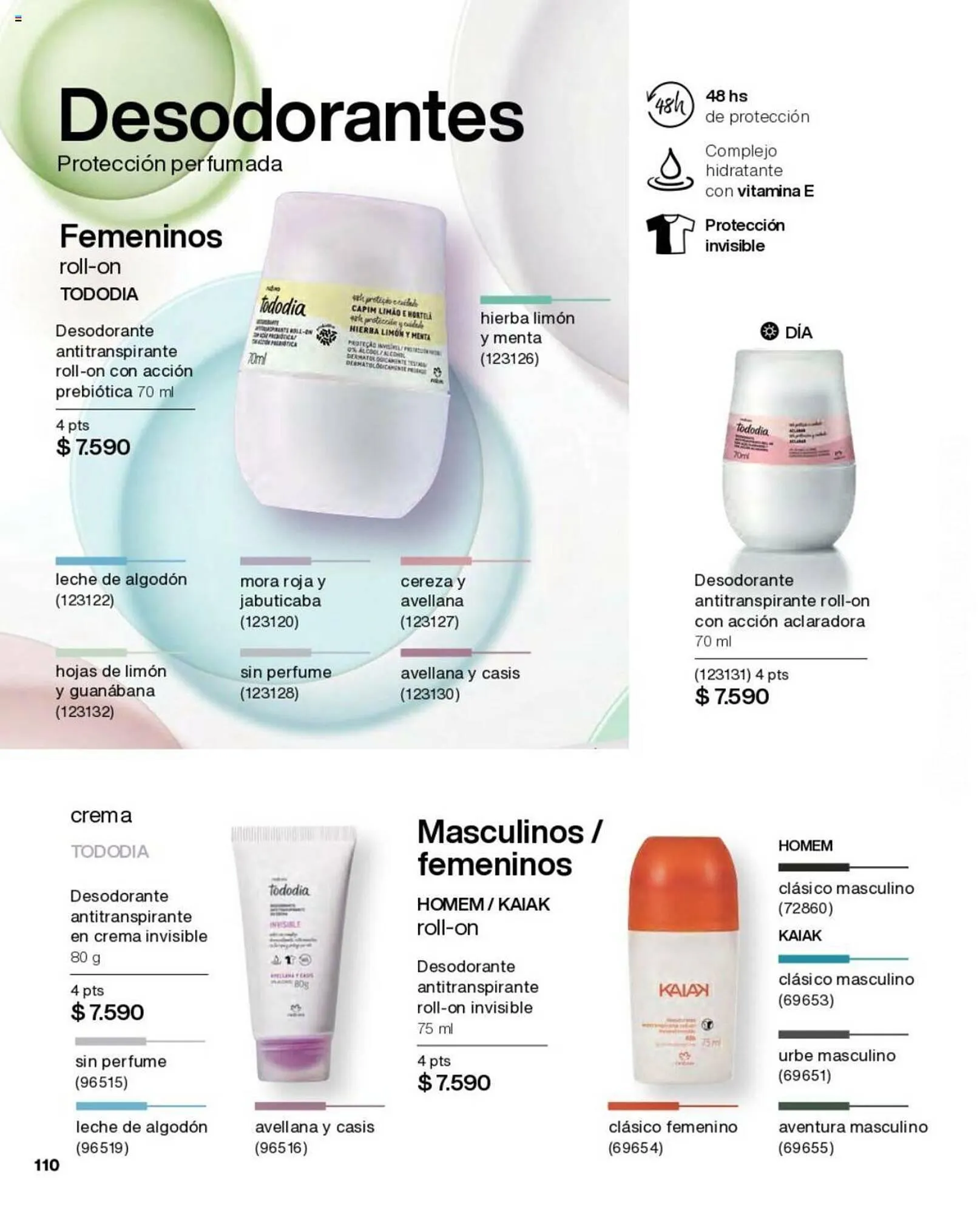 Catálogo de Catálogo Natura 1 de julio al 31 de octubre 2023 - Página 110