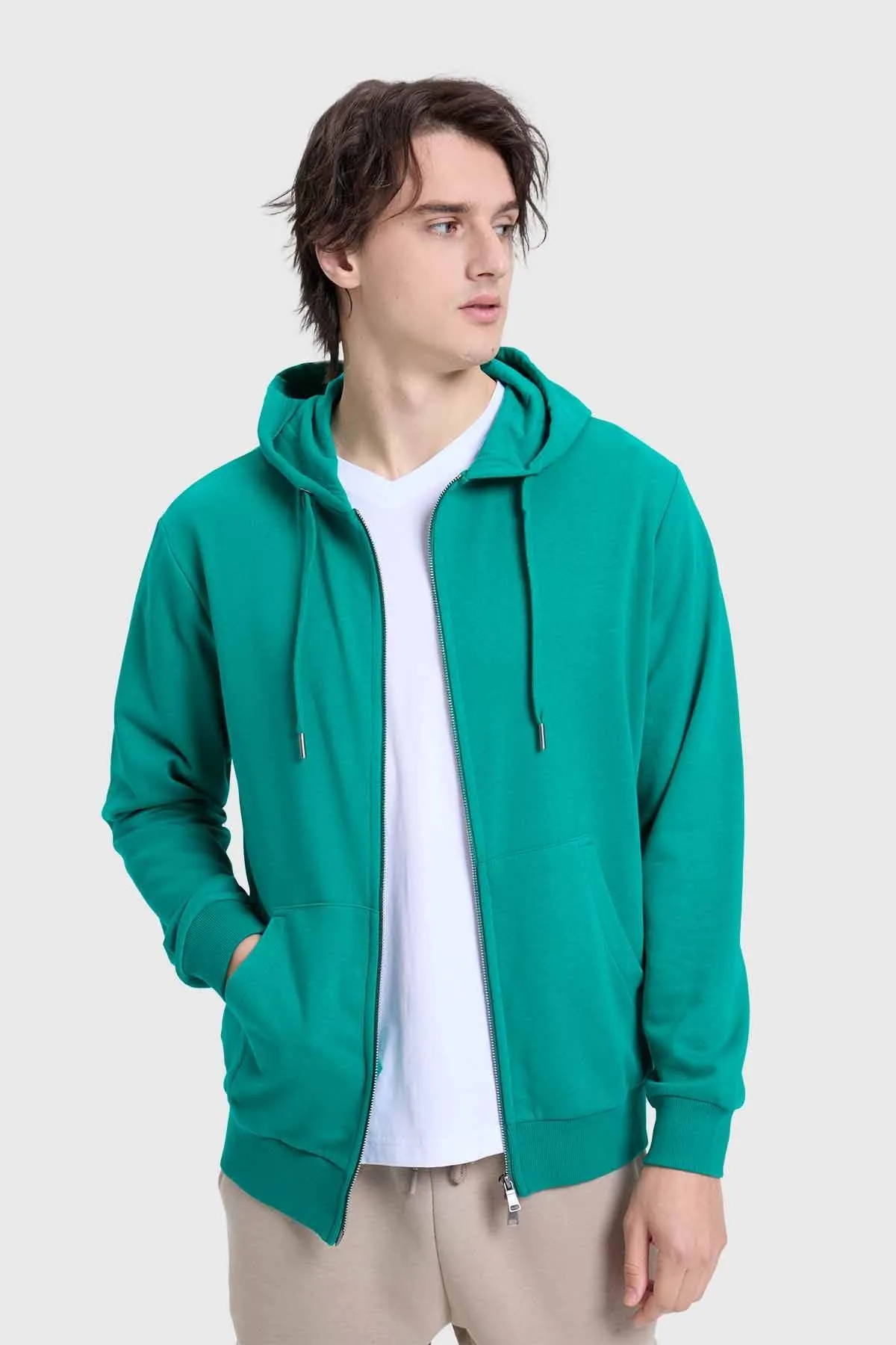 Polerón Hombre Básico Rider Verde