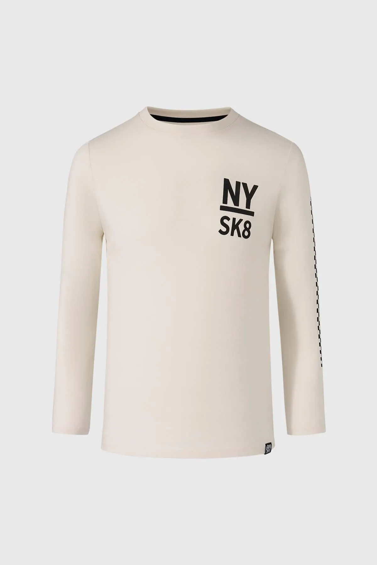 Polera Niño Print Crudo