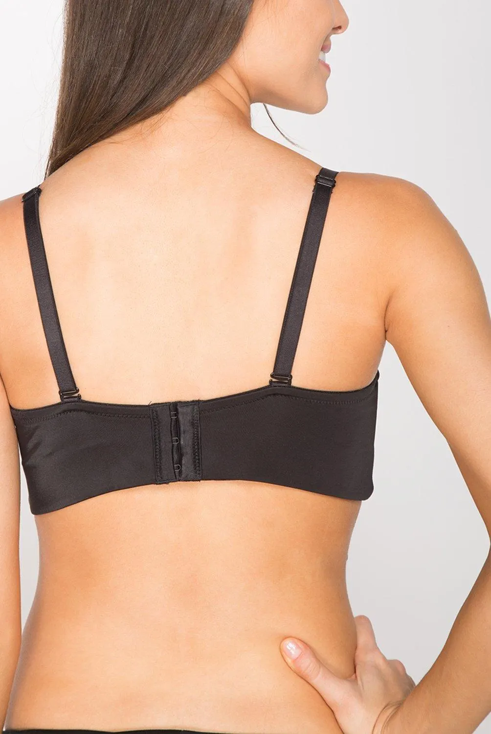 Sostén Strapless Mujer Flores