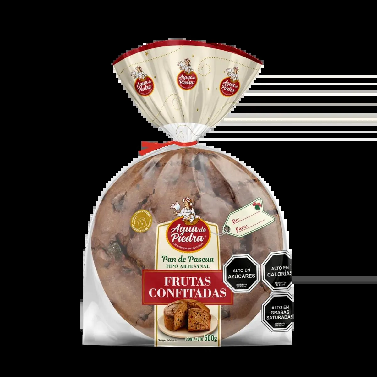 Pan De Pascua Agua De Piedra 500 Grs