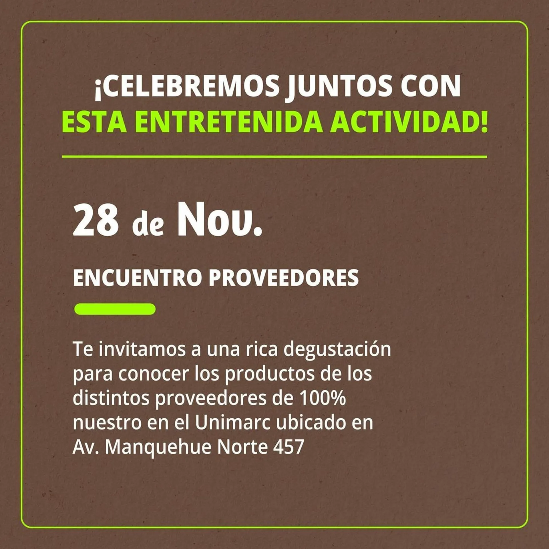 Catálogo de Catálogo Unimarc 20 de noviembre al 4 de diciembre 2024 - Página 1