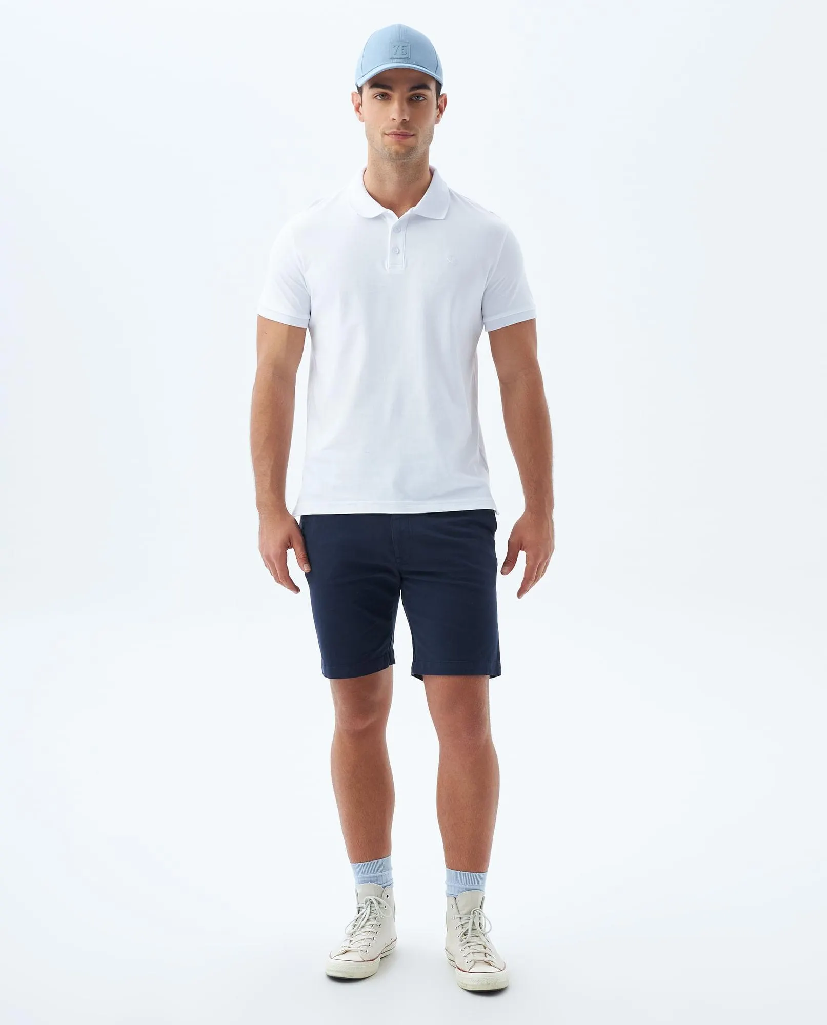 Polo Slim básica para hombre