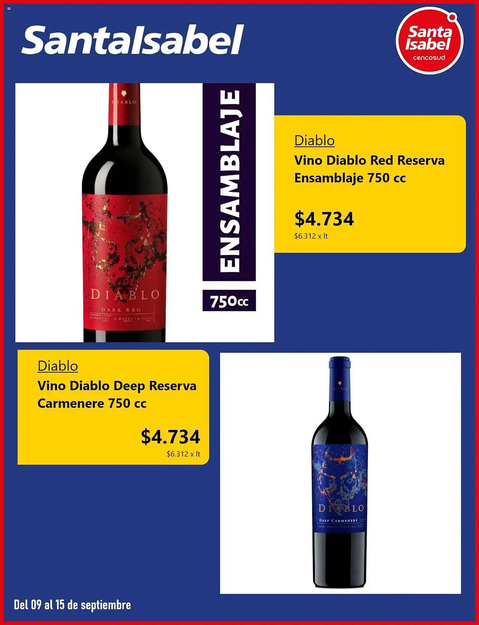 Catálogo de Catálogo Santa Isabel 9 de septiembre al 20 de septiembre 2025 - Página 3