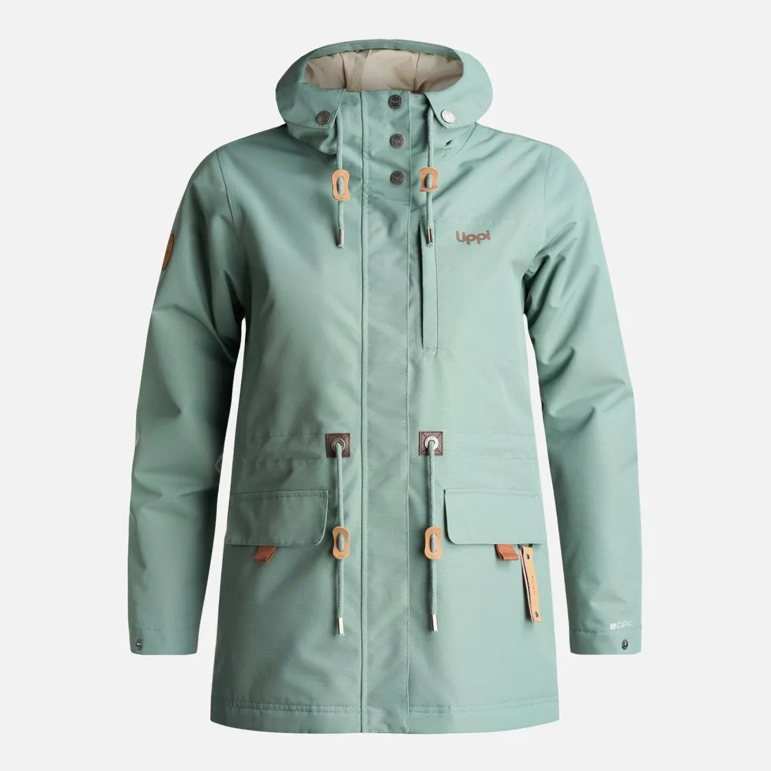 Chaqueta Teen Girl Rainy B-Dry Hoody Jacket Jade Oscuro Lippi