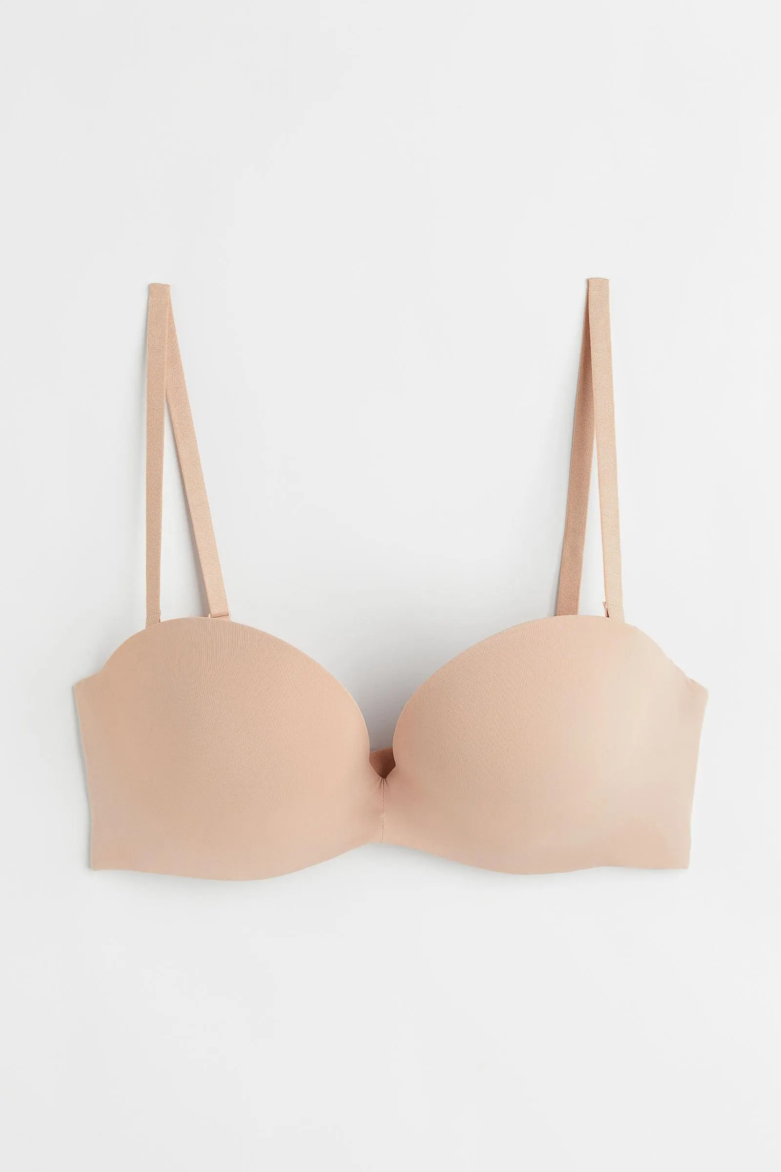 Sostén super push-up de microfibra