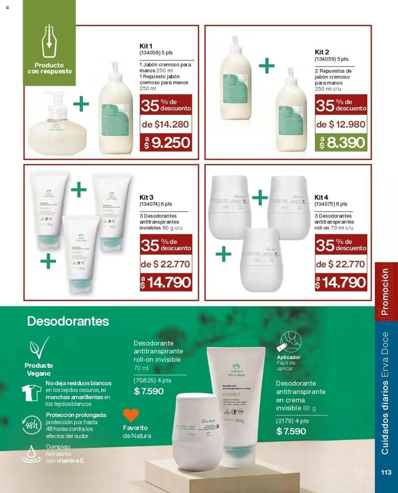 Catálogo de Catálogo Natura 1 de julio al 31 de octubre 2023 - Página 113