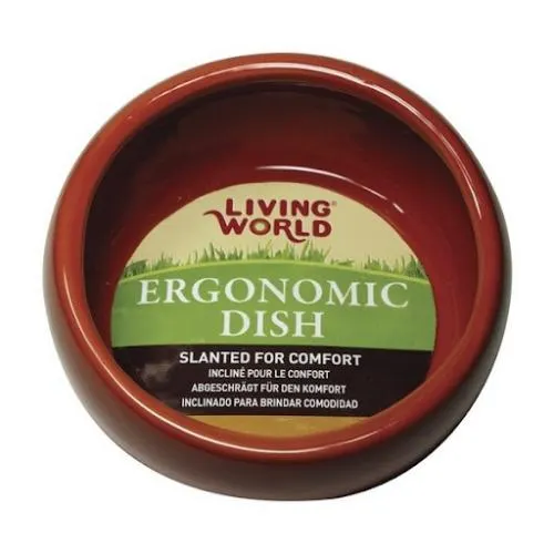 LIVING WORLD COMEDERO ERGONOMICO TERRACOTA 120 ML