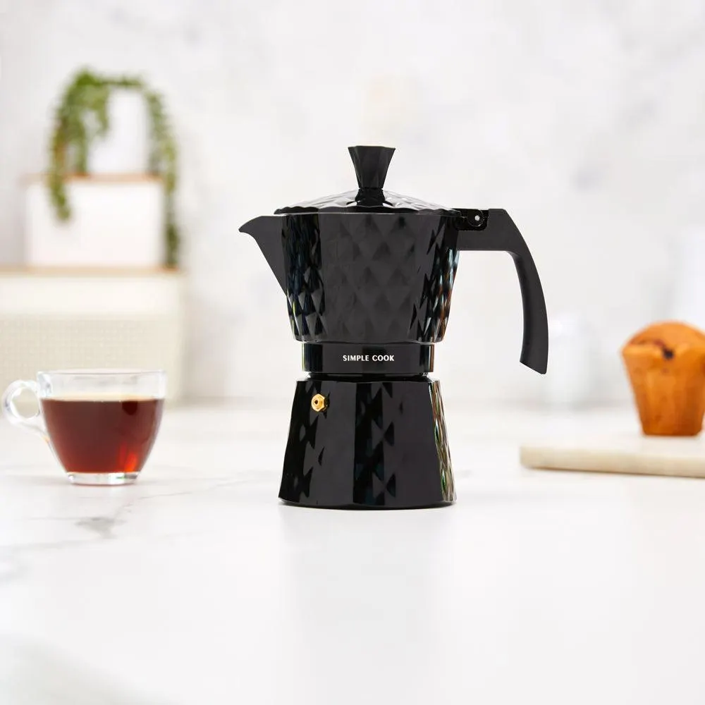 Cafetera Italiana Roma 6 Tazas Simple Cook