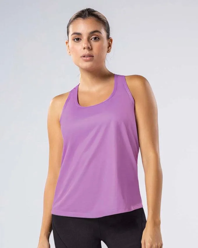 Camiseta deportiva de secado rápido y silueta semiajustada para mujer