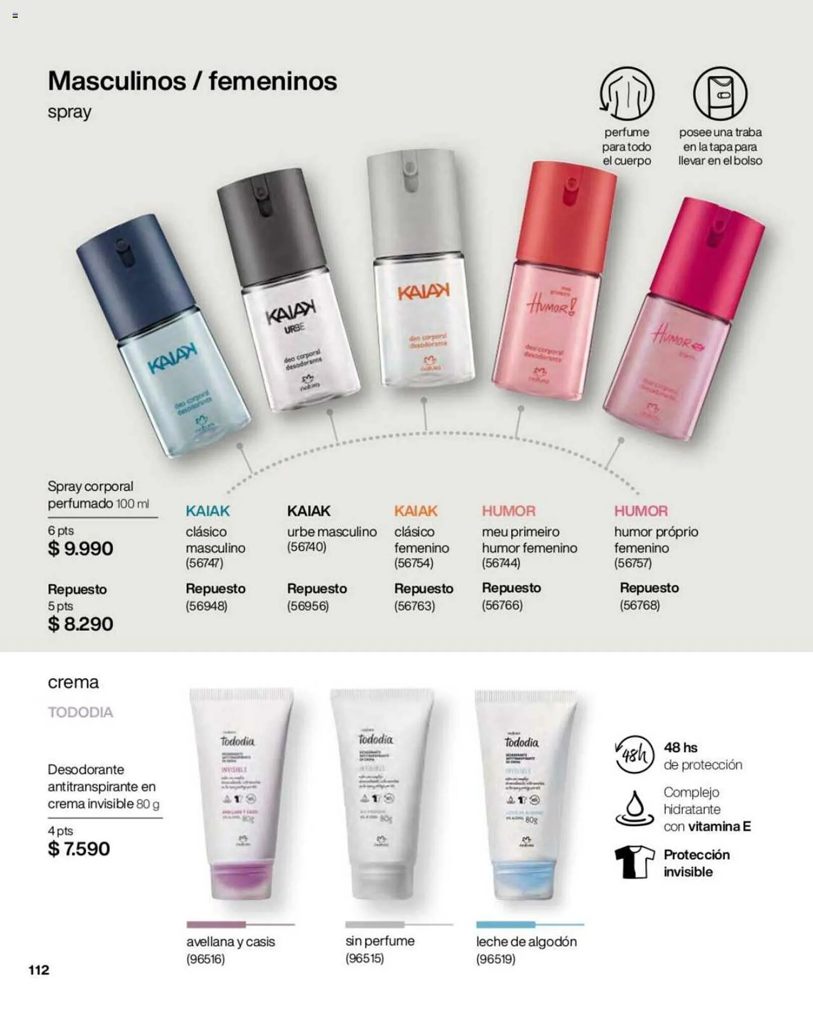 Catálogo de Catálogo Natura 1 de julio al 31 de octubre 2023 - Página 112