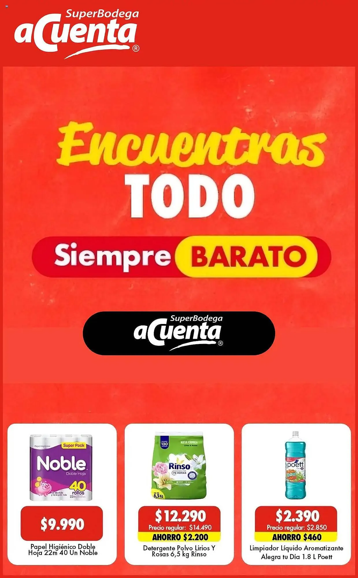 Catálogo de Catálogo Super Bodega a Cuenta 26 de septiembre al 10 de octubre 2025 - Página 1