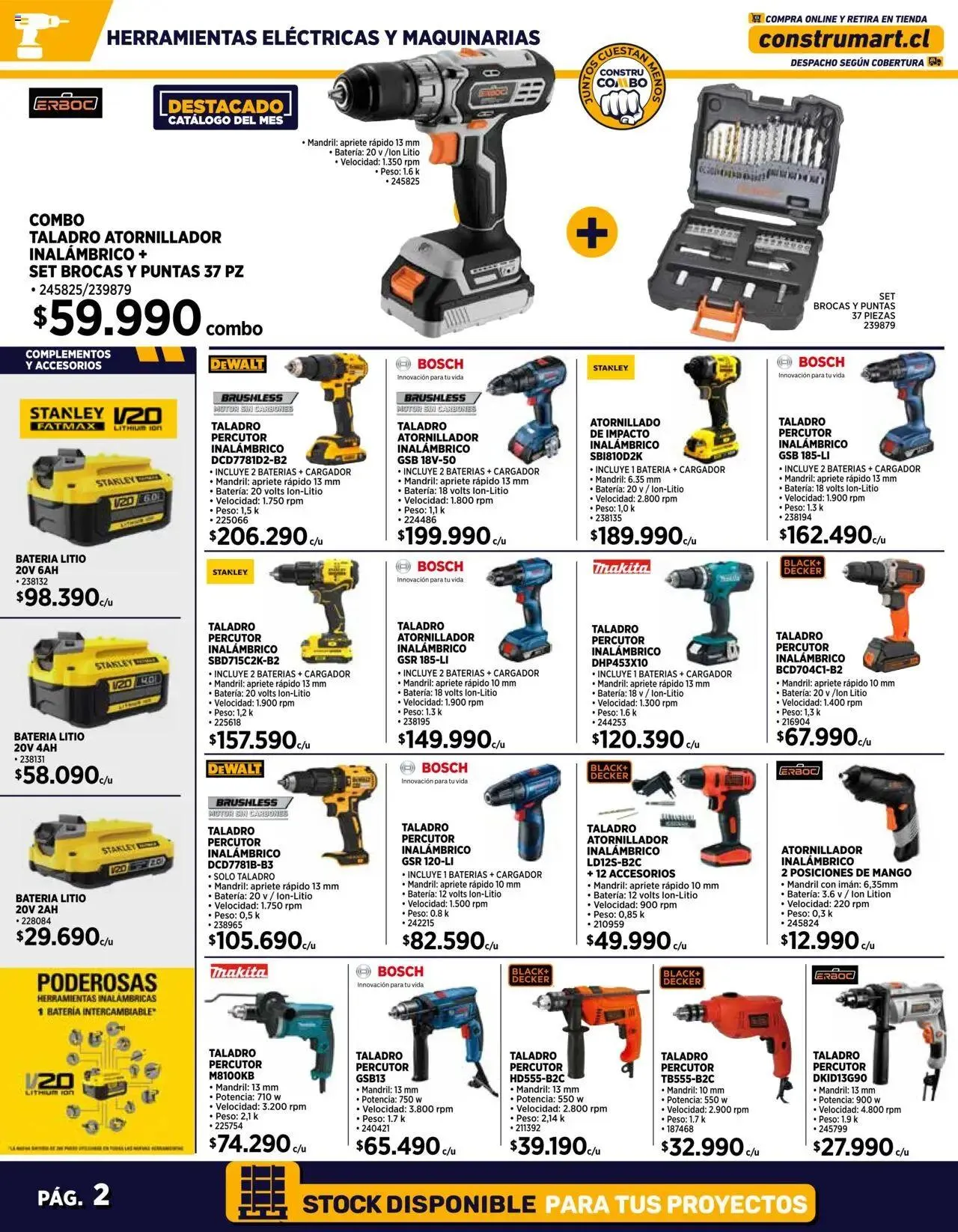 Catálogo de Construmart ofertas 1 de marzo al 31 de marzo 2025 - Página 2