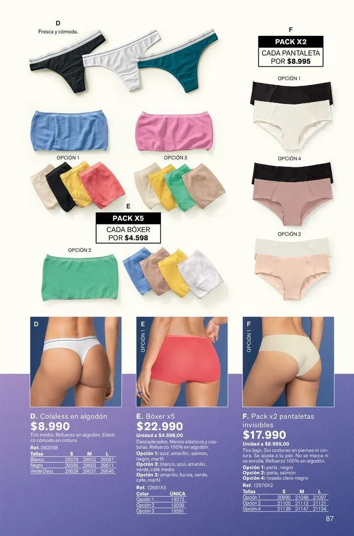 Catálogo de Ofertas Leonisa 23 de agosto al 6 de septiembre 2024 - Página 87