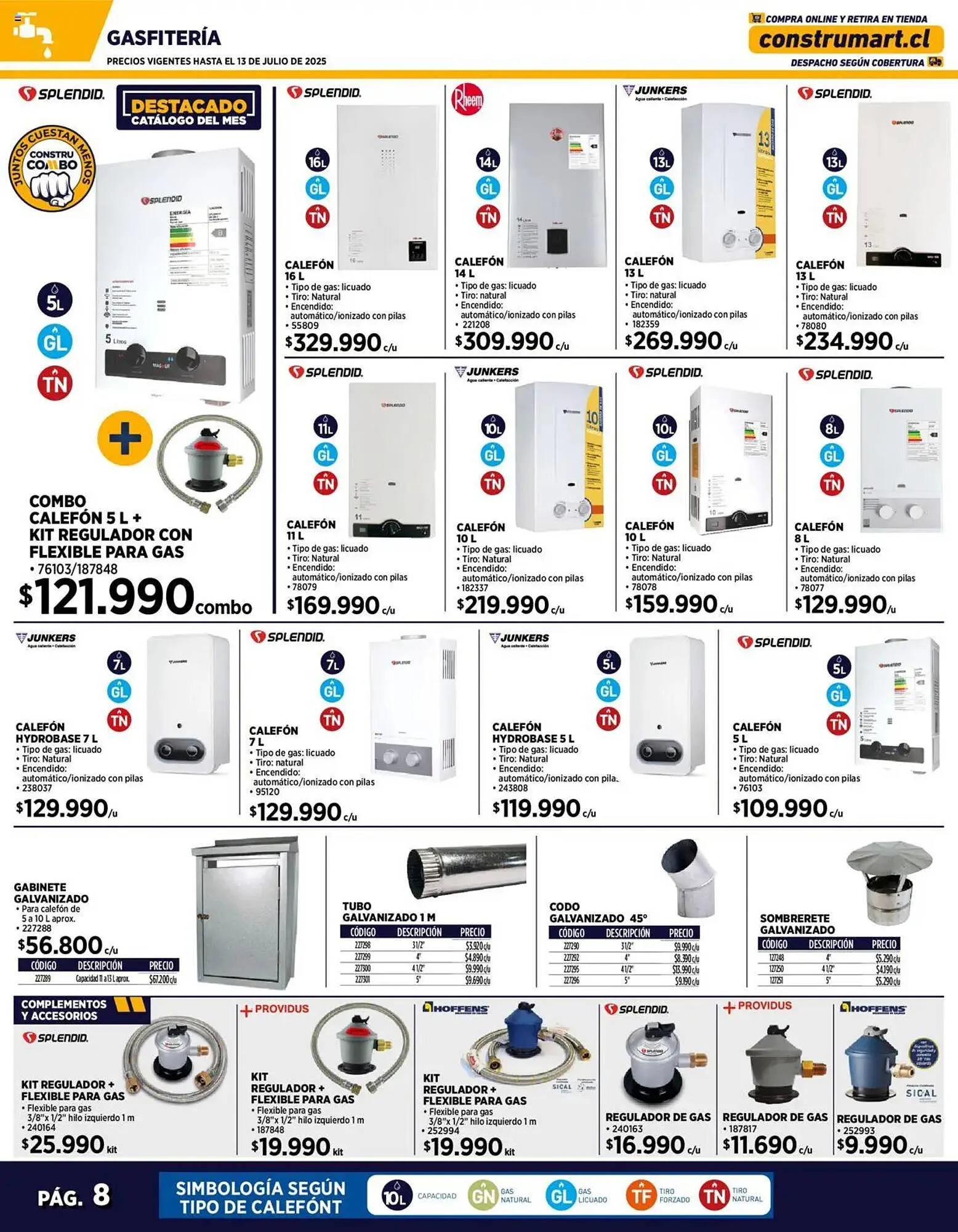 Catálogo de Catálogo Construmart 8 de julio al 6 de agosto 2025 - Página 8