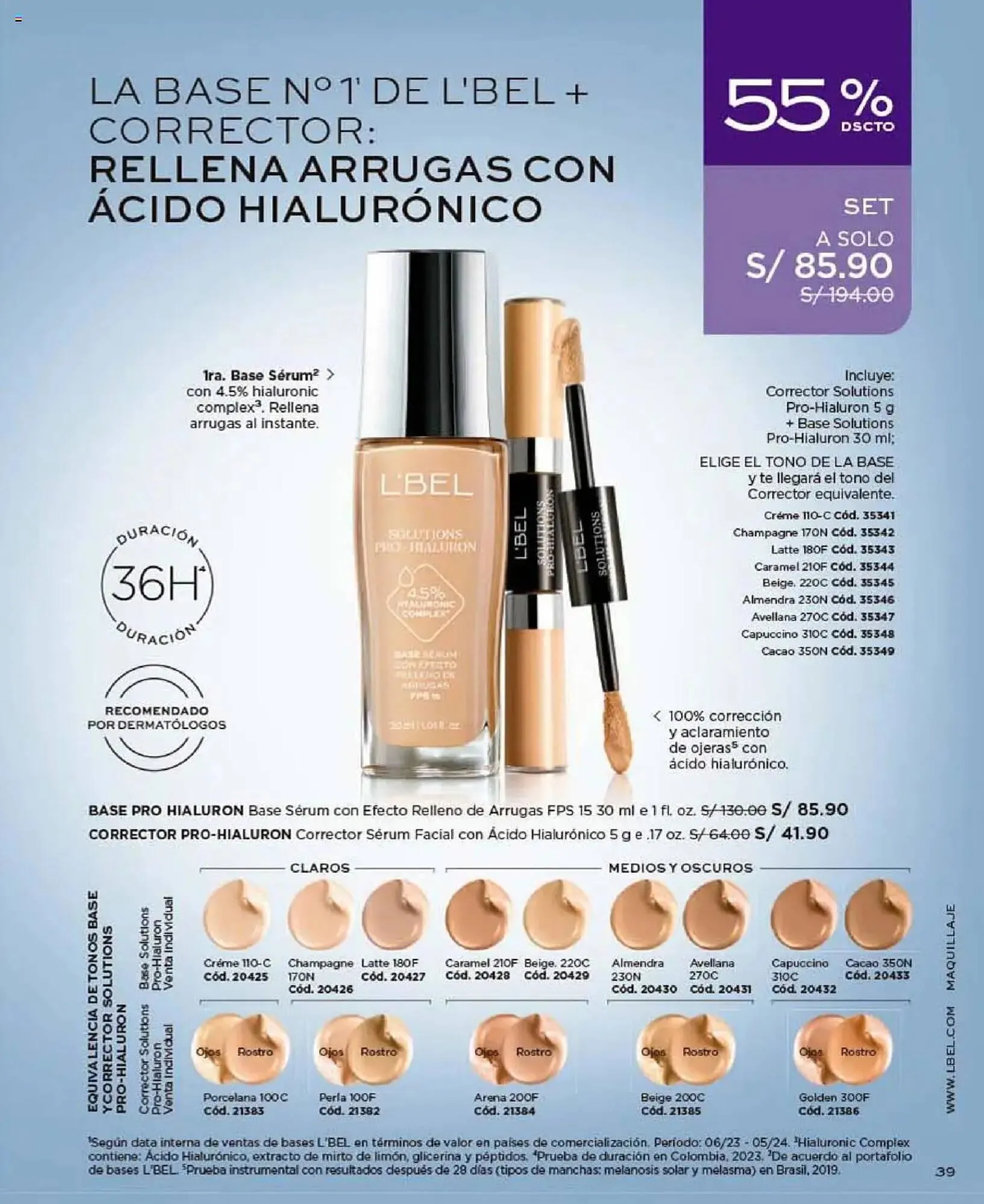 Catálogo de Catálogo L'Bel 24 de junio al 17 de julio 2025 - Página 39