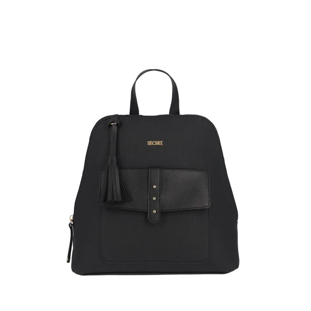 Mochila Parma Negra Mediana