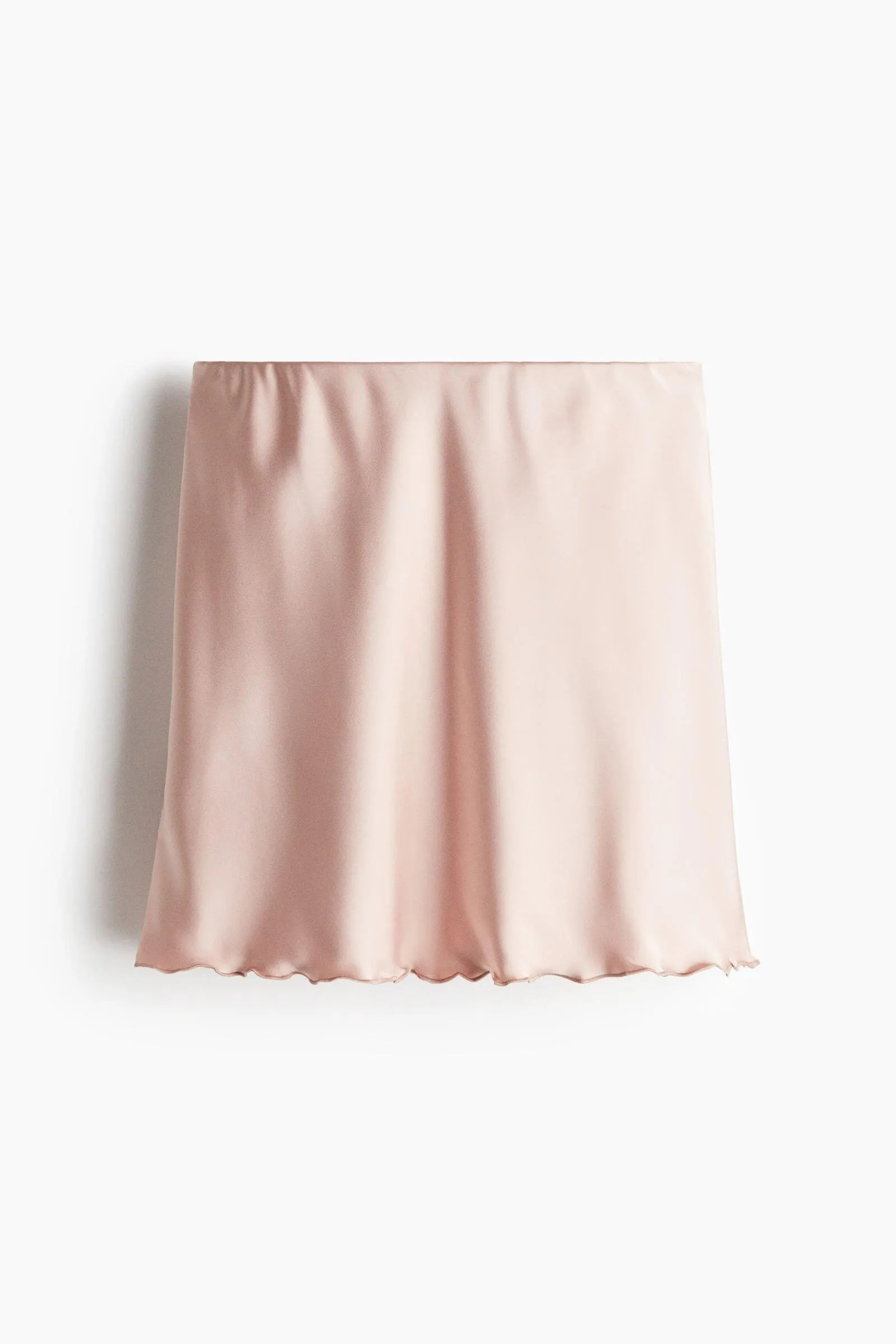 Falda enagua de satín