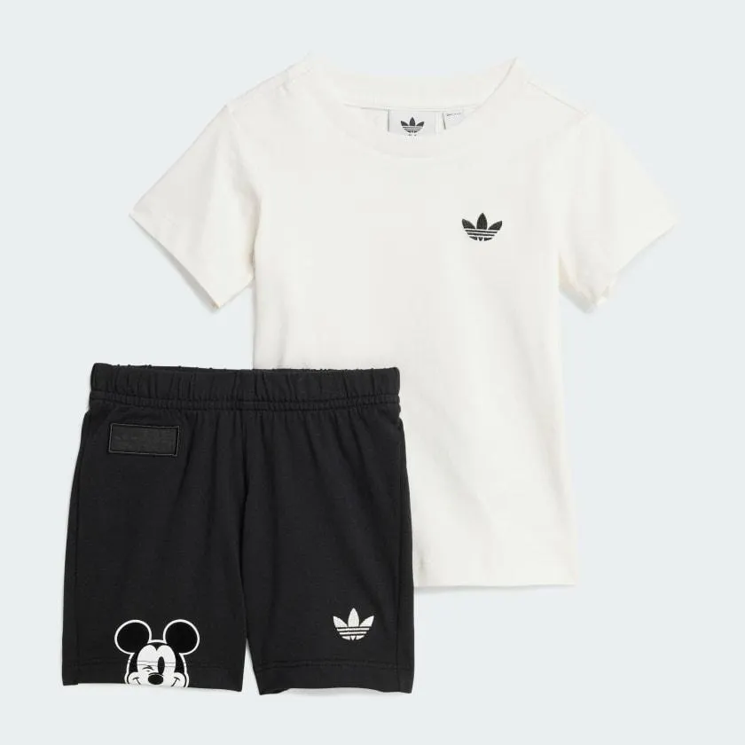 Conjunto Polera y Shorts adidas x Disney Mickey Mouse (Bebé)