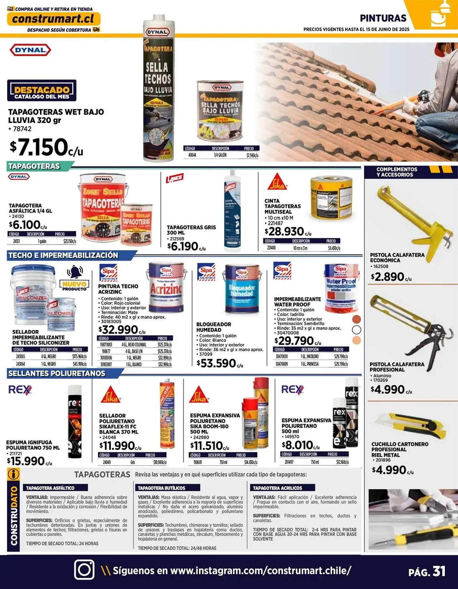 Catálogo de Catálogo Construmart 10 de junio al 3 de julio 2025 - Página 31