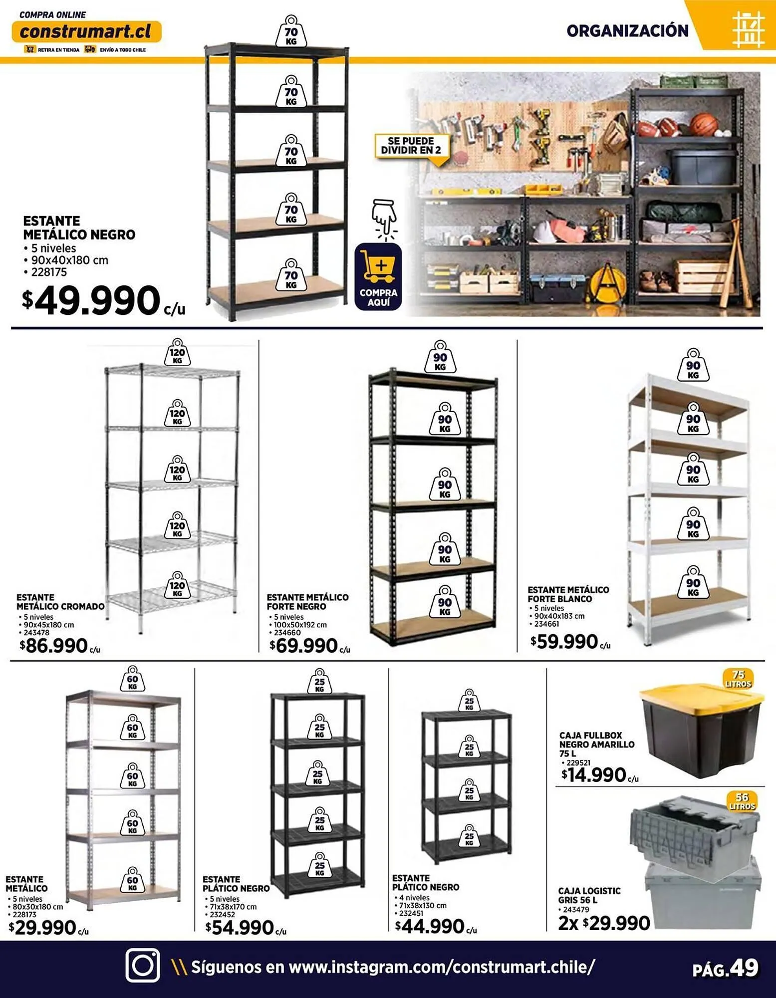 Catálogo de Catálogo Construmart 3 de abril al 28 de abril 2024 - Página 49