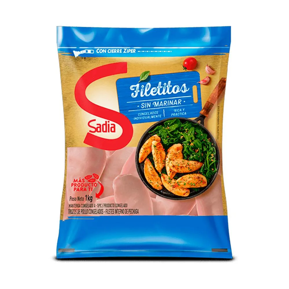 Filetito Pechuga Pollo Sadía Kg